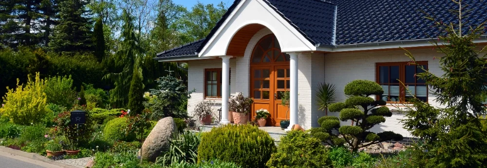 Haus mit Vorgarten