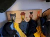 Garderobe mit Tiermotiven