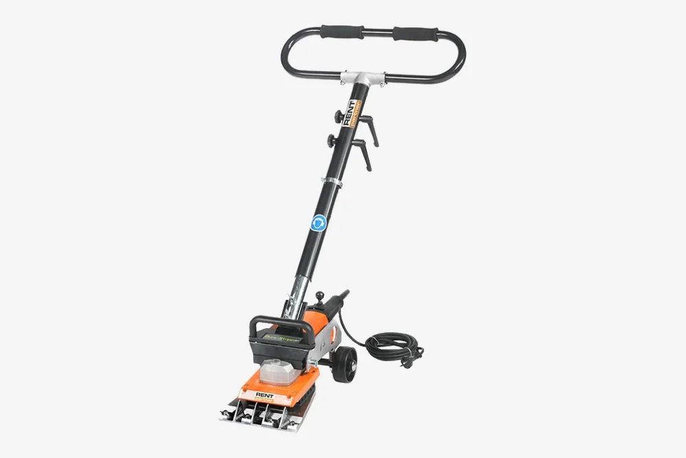 Teppichbodenentferner mit Rädern und Griff