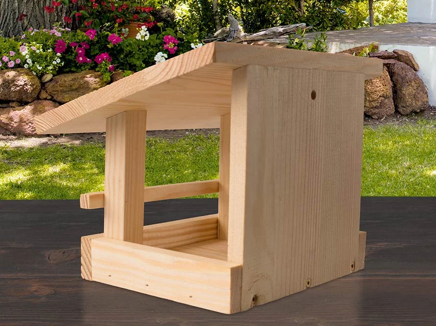 Vogelhaus aus Holz